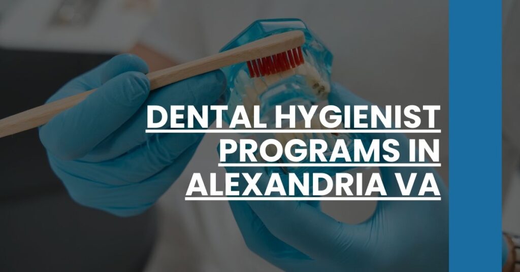 Dental Hygienist Programs in Alexandria VA Feature Image