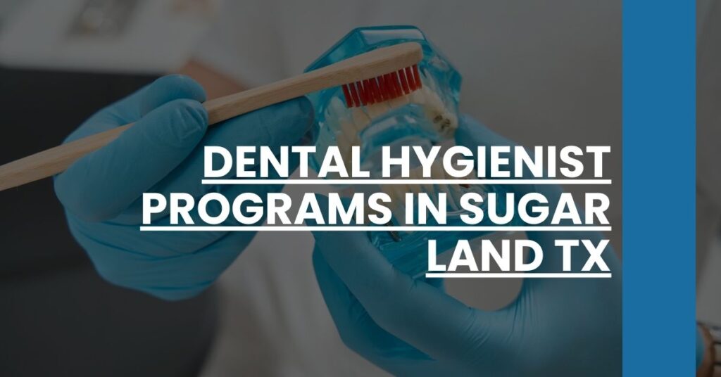 Dental Hygienist Programs in Sugar Land TX Feature Image