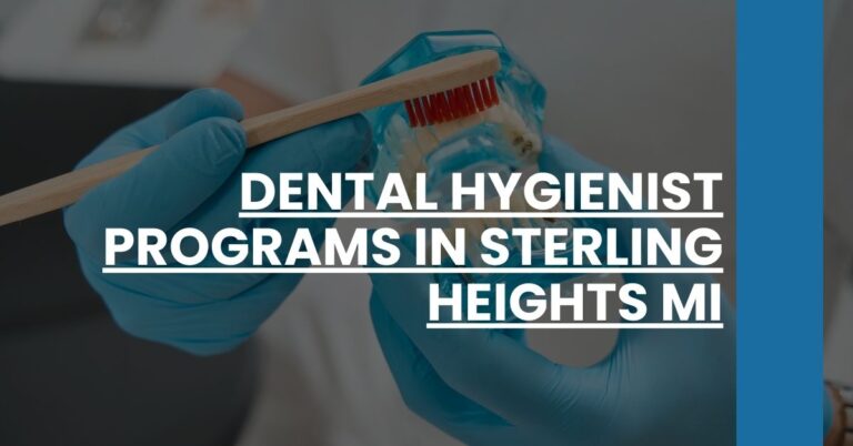 Dental Hygienist Programs in Sterling Heights MI Feature Image