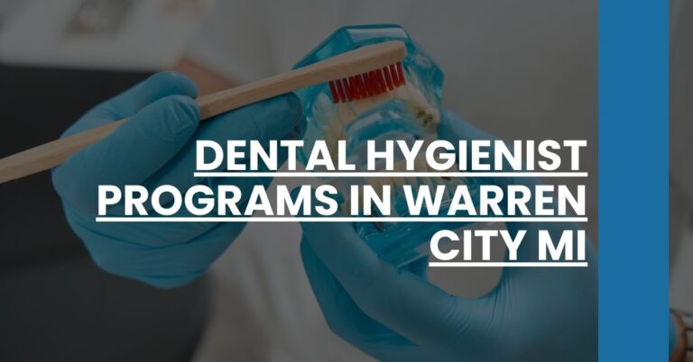 Dental Hygienist Programs in Warren city MI Feature Image