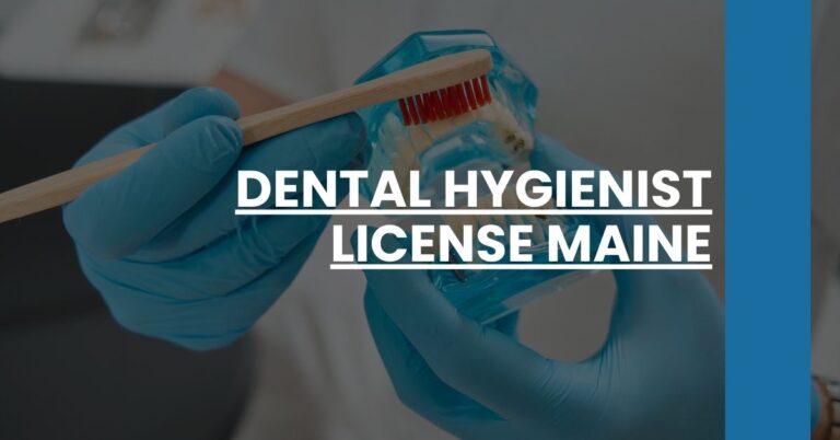 Dental Hygienist License Maine Feature Image