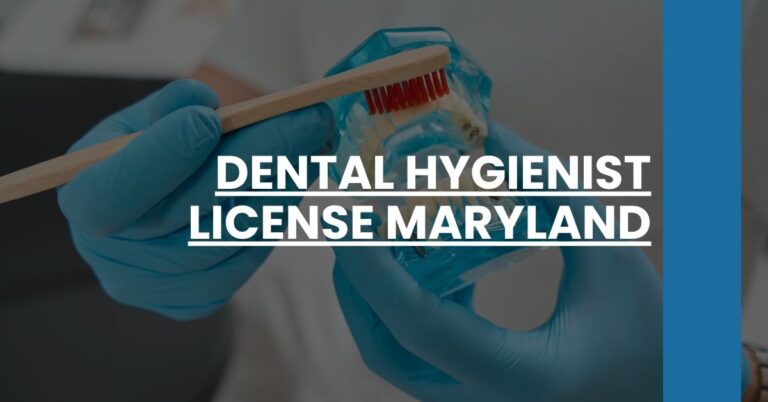 Dental Hygienist License Maryland Feature Image