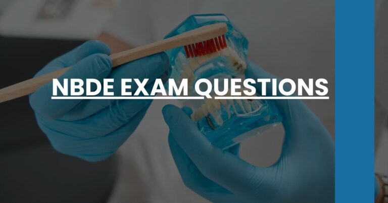 NBDE Exam Questions Feature Image