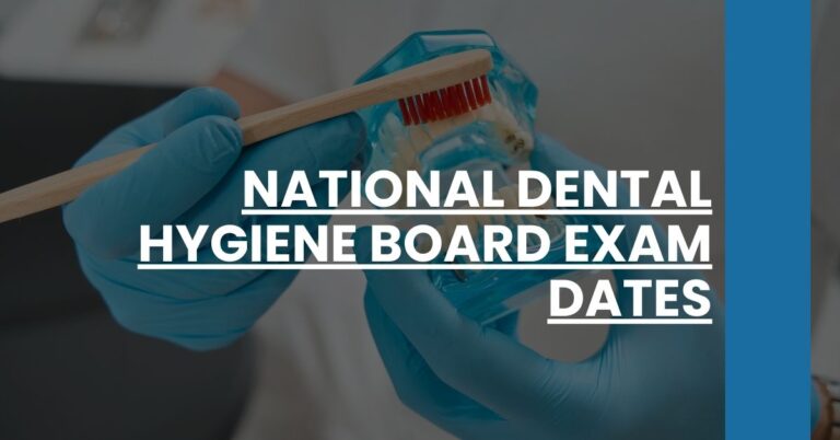 National Dental Hygiene Board Exam Dates Feature Image